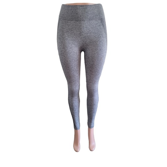 Gymshark Women's Flex High Waisted Leggings Charcoal Marl Pink‎ - Picture 5 of 11